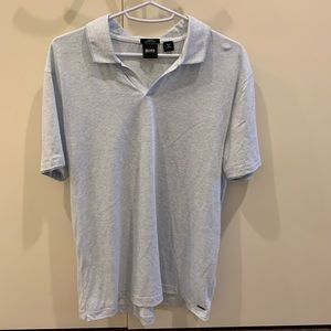 Hugo boss polo - slim fit, blue, size m